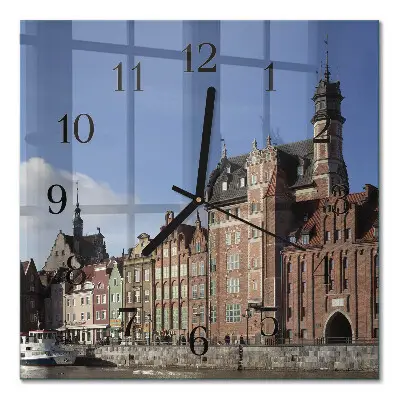 Relógio quadrado Gdansk