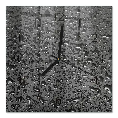 Relógio de parede Gotas de água