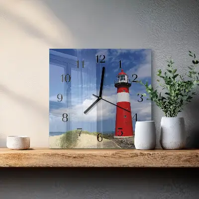 Relógio quadrado Farol