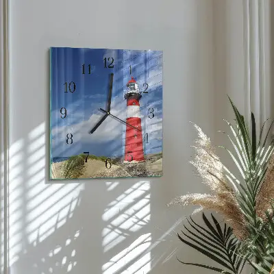 Relógio quadrado Farol
