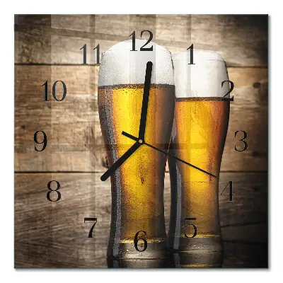 Relógio quadrado Cerveja
