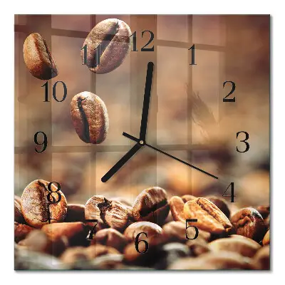 Relógio de parede Grãos de café