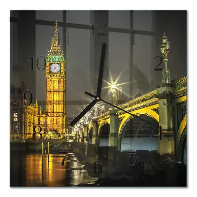 Relógio quadrado Londres