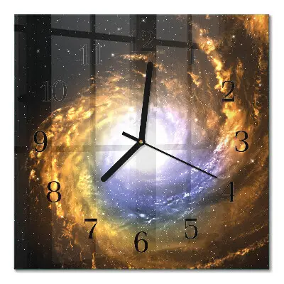 Relógio de vidro Cosmos
