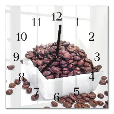 Relógio de parede Grãos de café
