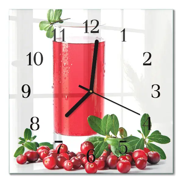 Relógio de parede quadrado Cranberries