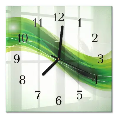 Relógio quadrado Abstração