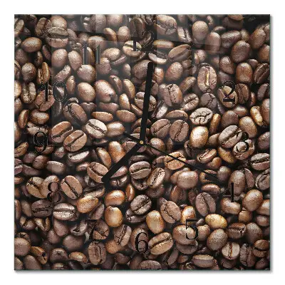 Relógio de parede Grãos de café