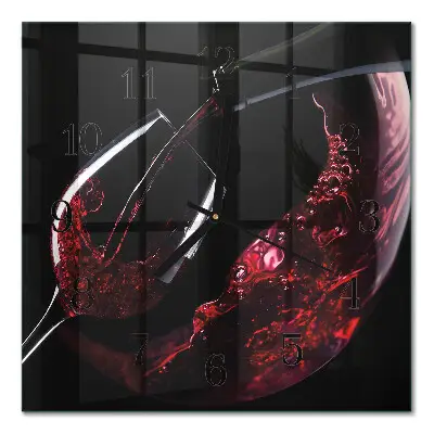 Relógio de parede Vinho