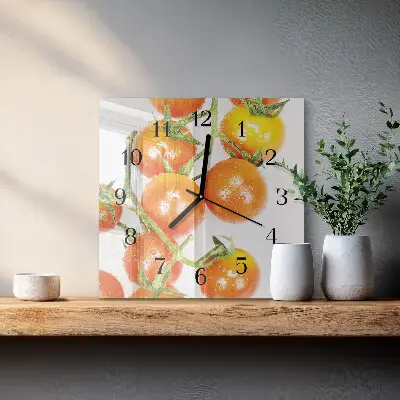 Relógio quadrado Tomates