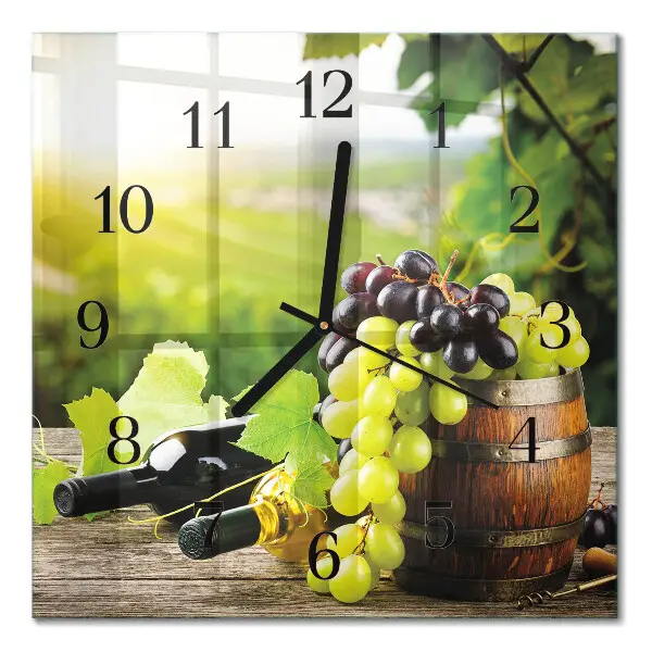 Relógio de parede Vinho de uva