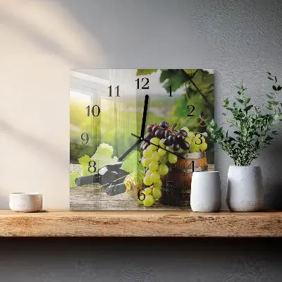 Relógio de parede Vinho de uva