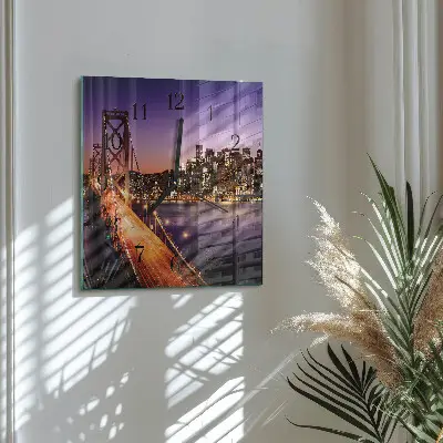 Relógio de vidro Cidade das Pontes