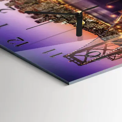 Relógio de vidro Cidade das Pontes