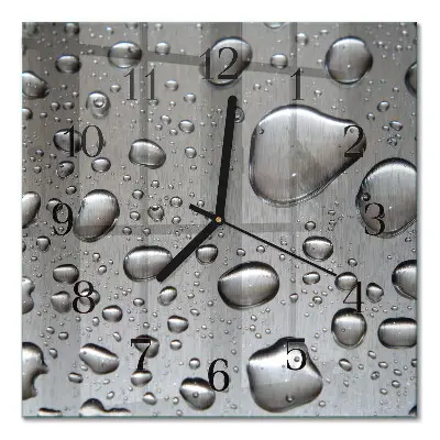 Relógio de parede Gotas