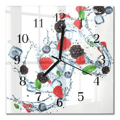 Relógio de parede Sorvete de frutas