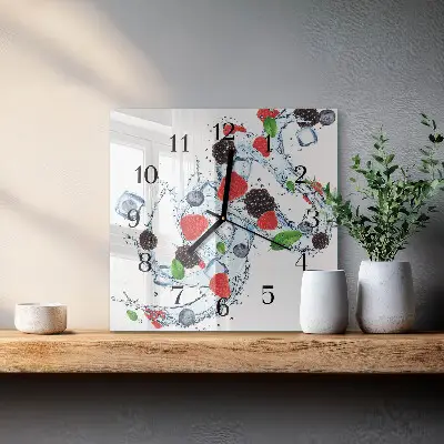 Relógio de parede Sorvete de frutas