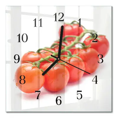 Relógio de vidro Tomates
