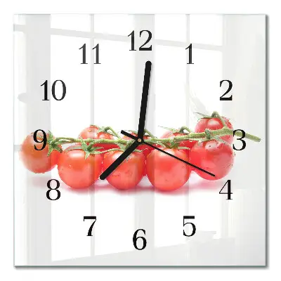 Relógio quadrado Tomates