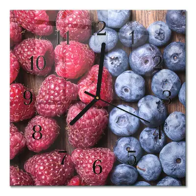 Relógio de parede Frutos da floresta