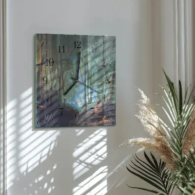Relógio de parede Floresta mística