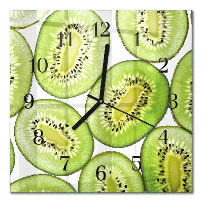 Relógio quadrado Kiwi