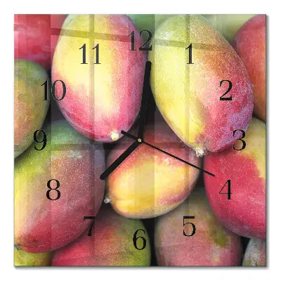 Relógio quadrado Fruta