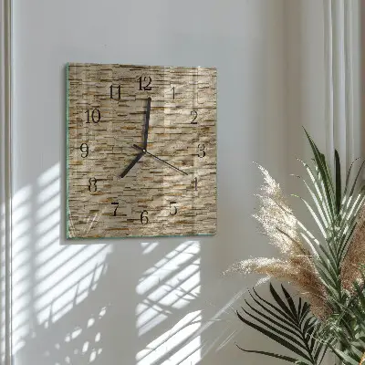 Relógio de parede Pedra decorativa
