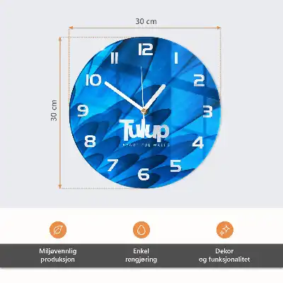 Relógio de parede redondo Pimenta