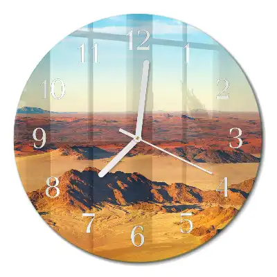 Relógio de decoração redondo Deserto