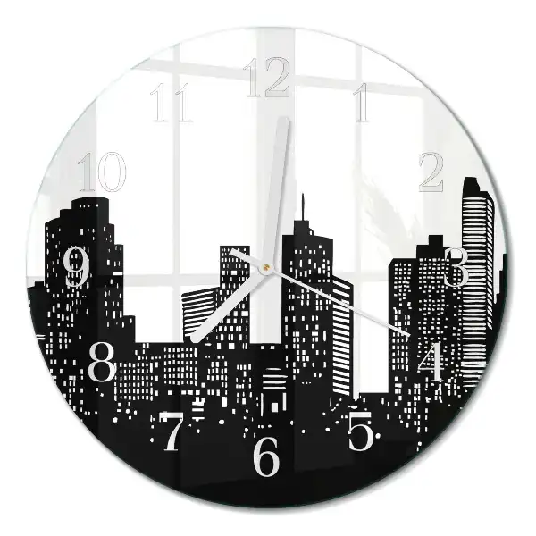 Relógio redondo Edifícios