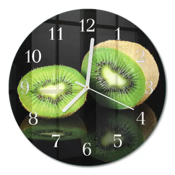 Relógio de decoração redondo Kiwi