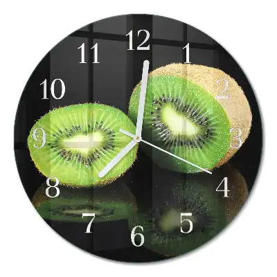 Relógio de decoração redondo Kiwi