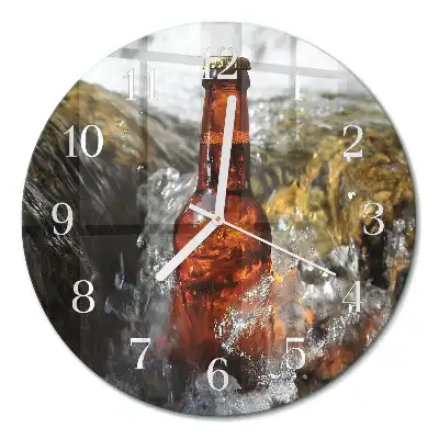 Relógio redondo Cerveja