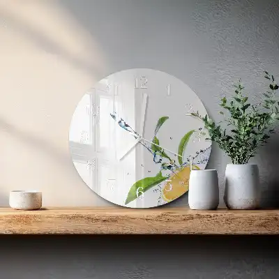 Relógio de parede redondo Cítricos