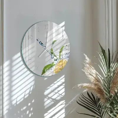 Relógio de parede redondo Cítricos