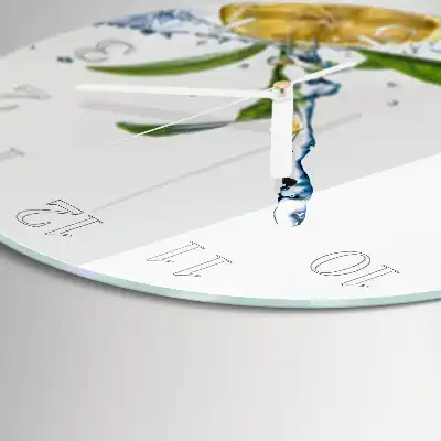 Relógio de parede redondo Cítricos