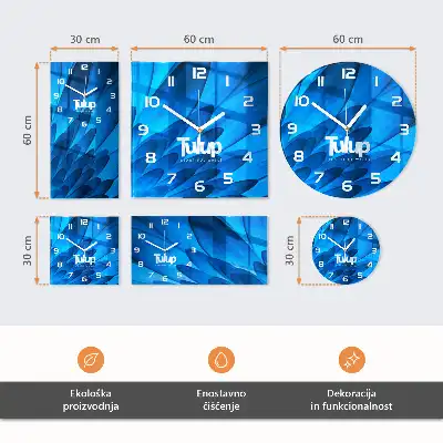 Relógio de parede redondo Azeitonas