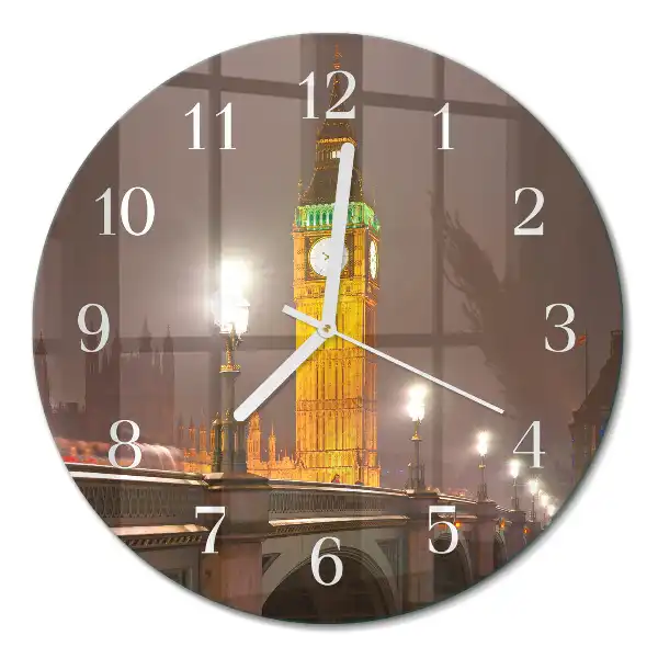 Relógio de decoração redondo Big Ben