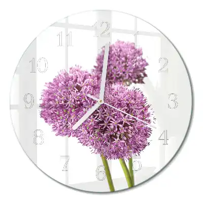 Relógio redondo Flor