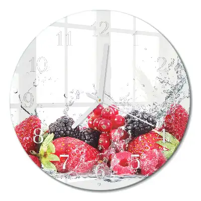 Relógio de parede redondo Fruta