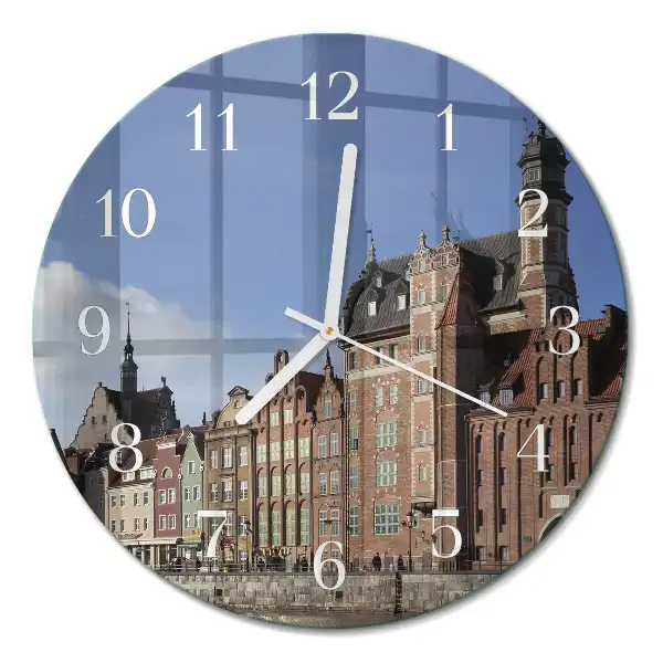 Relógio de parede redondo Gdansk