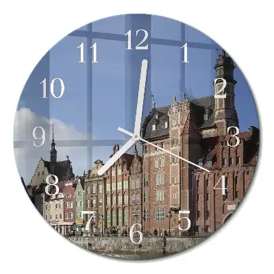 Relógio de parede redondo Gdansk