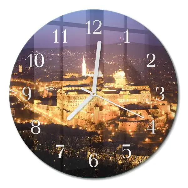Relógio de decoração redondo Budapeste