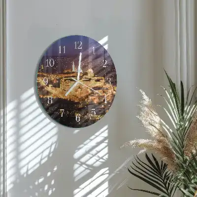 Relógio de decoração redondo Budapeste