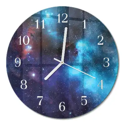 Relógio redondo Céu estrelado