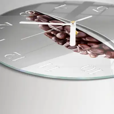 Relógio de parede redondo Uma colher de café