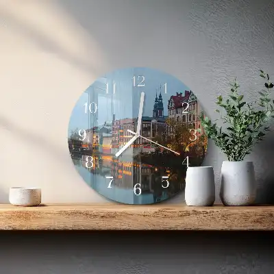 Relógio de decoração redondo Cidade Velha