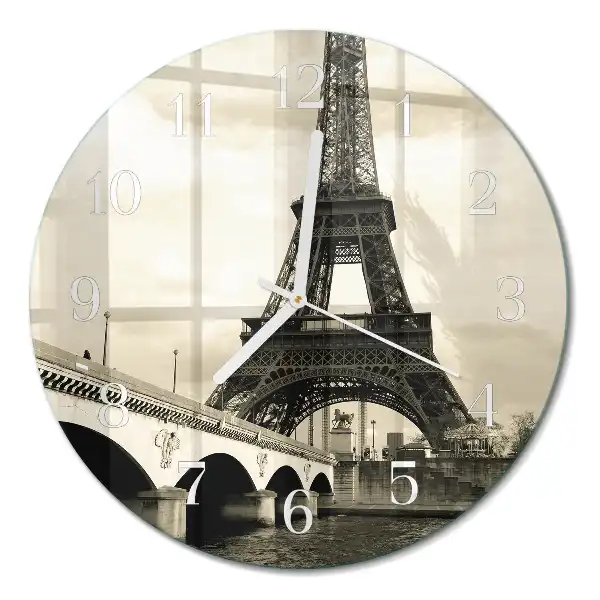 Relógio redondo Paris