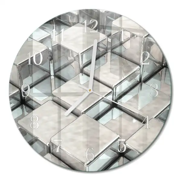 Relógio de decoração redondo Dados